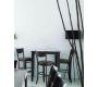 2 Chaises de bar CRESENT- cuisine/salle &agrave; manger  WENGE