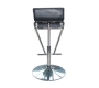 2 tabourets de bar / cuisine GLITTER ajustables  noirs image 5