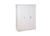 Armoire penderie blanche 3 portes CLARA