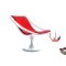 Bain de soleil design rouge et blanc SUNSET