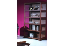 Biblioth&egrave;que / &eacute;tag&egrave;re de rangement en ch&ecirc;ne weng&eacute; Jairo