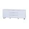 Buffet / bahut blanc  2 portes et 3 tiroirs LEA