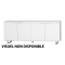 Buffet / bahut LEA design noir 4 portes 