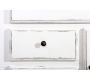 Buffet baroque blanc 1 porte SOFIA