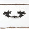 Buffet baroque blanc 2 portes 2 tiroirs ROSALA