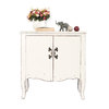 Buffet baroque blanc 2 portes ROSALA
