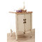 Buffet baroque blanc 2 portes ROSALA