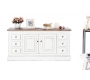 Buffet baroque blanc 2 portes SOFIA
