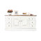 Buffet baroque blanc 2 portes SOFIA
