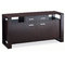 Buffet bas 2 portes LAYTON - ch&ecirc;ne malaisien - verre brun - coloris wenge image pub1