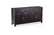 Buffet bas IRIS en ch&ecirc;ne malaisien - 4 portes, 2 tiroirs, coloris wenge image 1