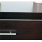 Buffet bas IRIS en ch&ecirc;ne malaisien - 4 portes, 2 tiroirs, coloris wenge