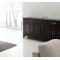 Buffet bas IRIS en ch&ecirc;ne malaisien - 4 portes, 2 tiroirs, coloris wenge