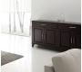 Buffet bas IRIS en ch&ecirc;ne malaisien - 4 portes, 2 tiroirs, coloris wenge image 3