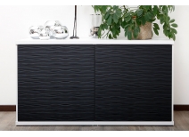 Buffet design blanc et noir SYMBIOSIS