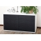 Buffet design blanc et noir SYMBIOSIS