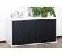 Buffet design blanc et noir SYMBIOSIS