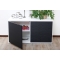 Buffet design blanc et noir SYMBIOSIS