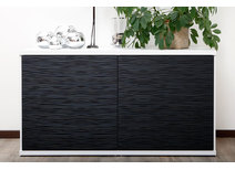 Buffet design blanc et noir SYMBIOSIS