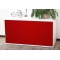 Buffet design blanc et rouge laqu&eacute; SYMBIOSIS