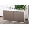 Buffet design blanc et taupe SYMBIOSIS