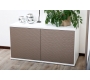 Buffet design blanc et taupe SYMBIOSIS
