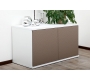 Buffet design blanc et taupe SYMBIOSIS