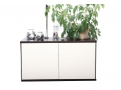 Buffet design chocolat et blanc SYMBIOSIS