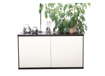 Buffet design chocolat et blanc SYMBIOSIS