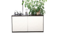 Buffet design chocolat et blanc SYMBIOSIS