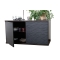 Buffet design chocolat et noir SYMBIOSIS