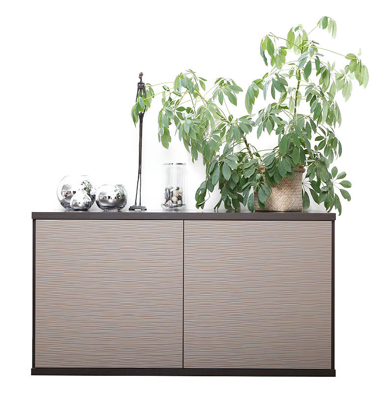 Buffet design chocolat et taupe SYMBIOSIS