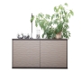 Buffet design chocolat et taupe SYMBIOSIS