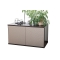 Buffet design chocolat et taupe SYMBIOSIS