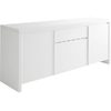 Buffet design laqu&eacute; blanc WILSON