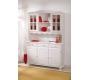 Buffet vaisselier 3 portes pin blanc MADALENA