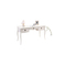 Bureau baroque blanc BIANCA