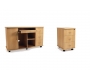 Bureau de direction Ariane caisson 3 tiroirs et meuble de rangement image 4