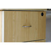 Bureau de direction Ariane caisson 3 tiroirs et meuble de rangement image pub1