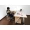 Bureau de direction Ariane caisson 3 tiroirs et meuble de rangement