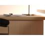 Bureau de direction Ariane caisson 3 tiroirs et meuble de rangement