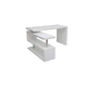 Bureau design blanc laqu&eacute; amovible MAX