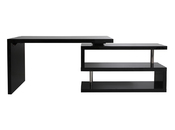Bureau design noir laqu&eacute; amovible MAX