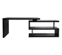 Bureau design noir laqu&eacute; amovible MAX