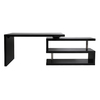 Bureau design noir laqu&eacute; amovible MAX