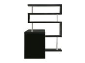 Bureau design noir laqu&eacute; amovible T-MAX