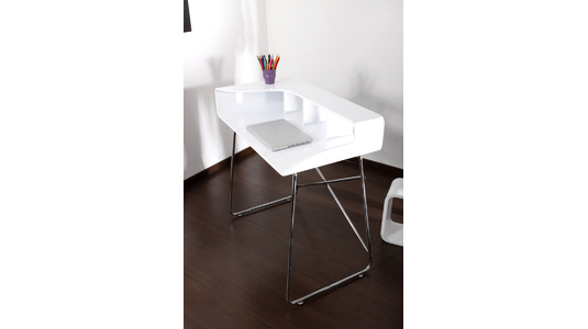 Bureau design SMILE coloris blanc image 1