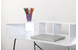 Bureau design SMILE coloris blanc image 2