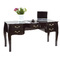 Bureau ministre 5 tiroirs LOUISA - coloris noir image pub1