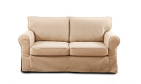 Canap&eacute; 2-3 places beige MAYFIELD